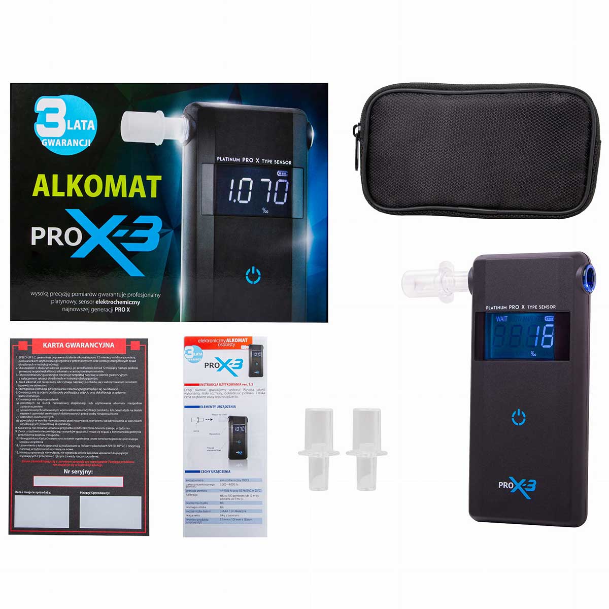 Alkomat Datech AlcoFind Pro X3