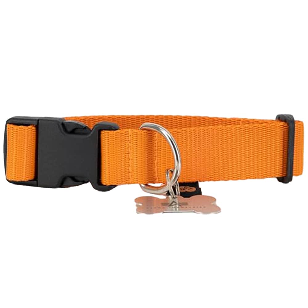 Нашийник для собаки Alpha Industries Basic Dog-Tag Collar - Orange