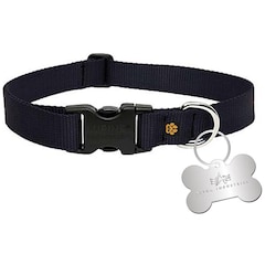 Obroża dla psa Alpha Industries Basic Dog-Tag Collar - Black