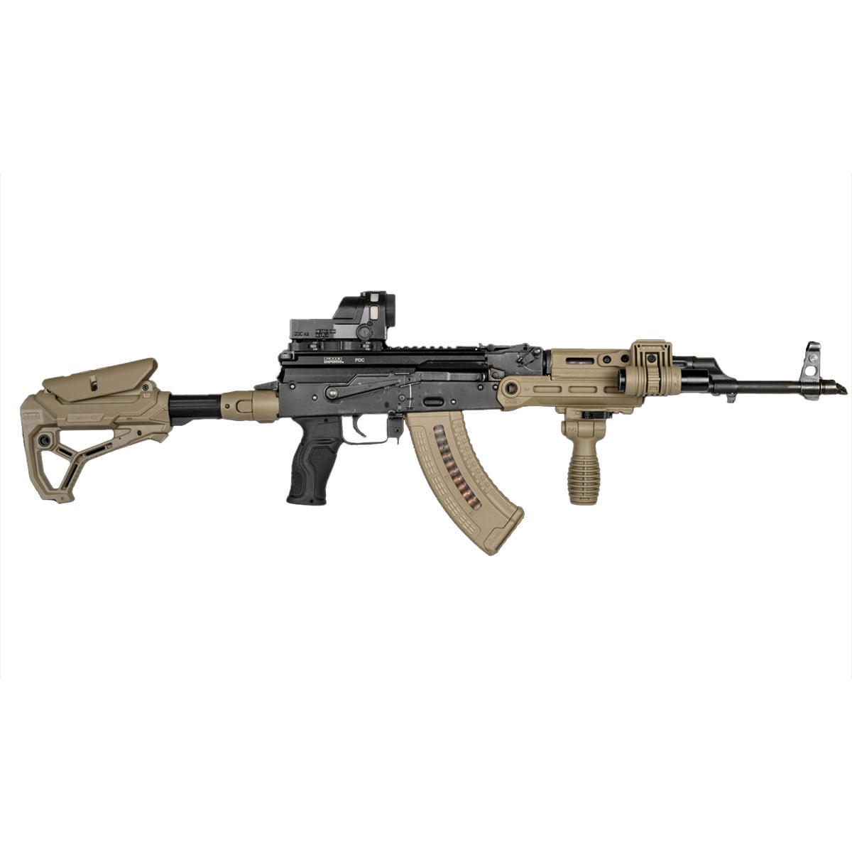 Пістолетна рукоятка FAB Defense Gradus для гвинтівок AK - Black