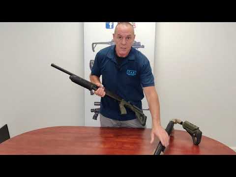 Łoże FAB Defense M-LOK Vanguard do strzelb Remington 870 - Black
