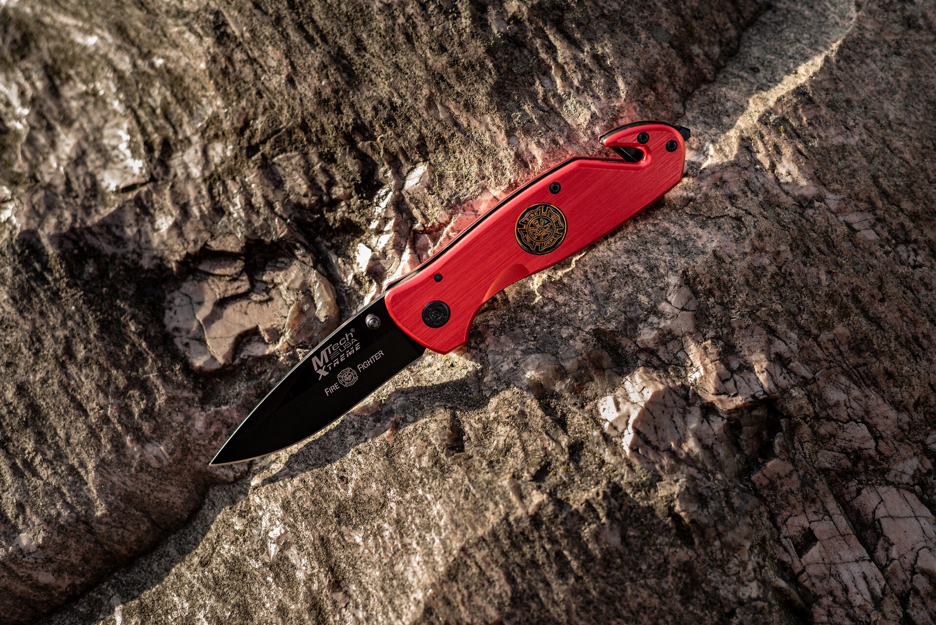 Складаний рятувальний ніж Master Cutlery Firefighter Xtreme