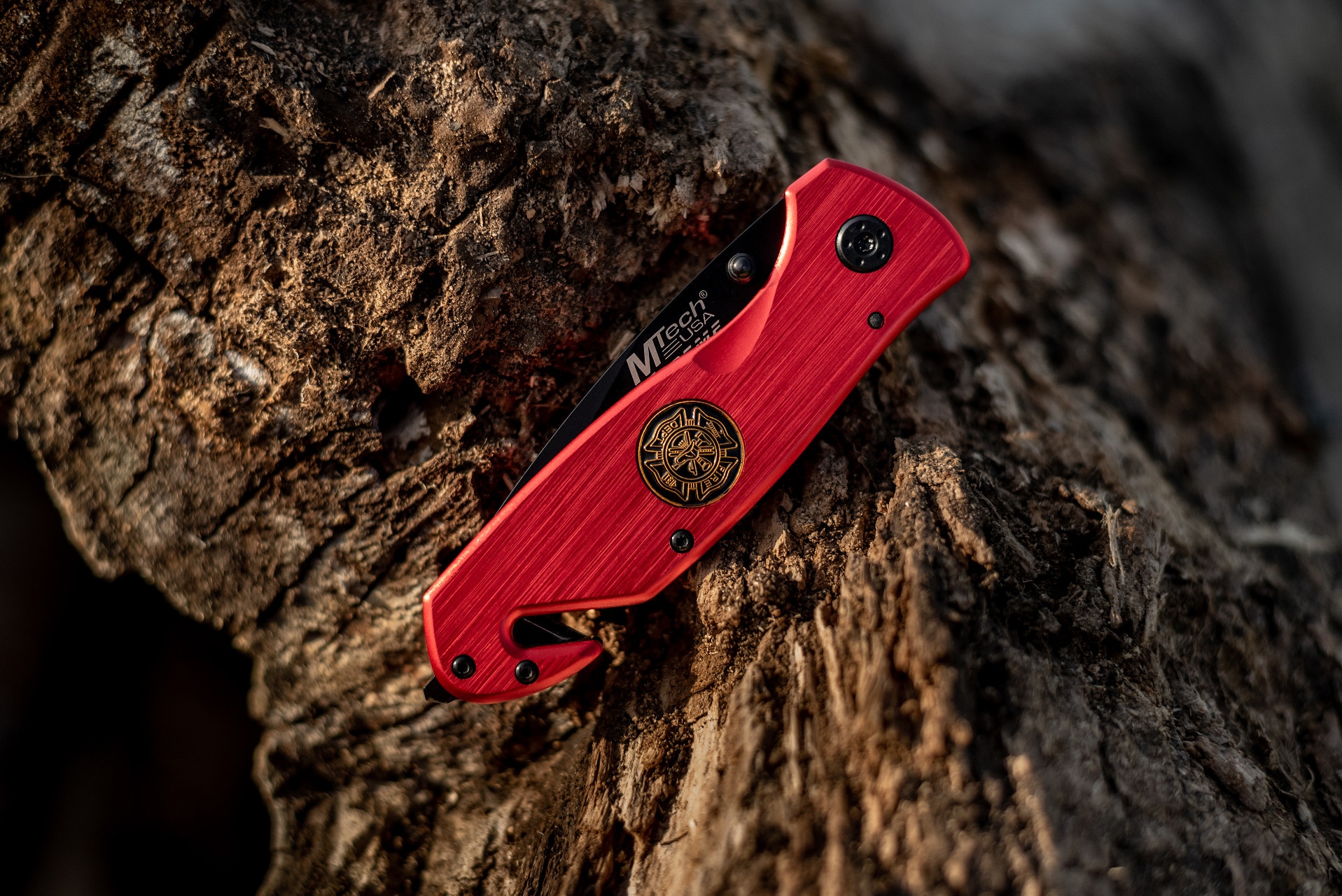 Складаний рятувальний ніж Master Cutlery Firefighter Xtreme