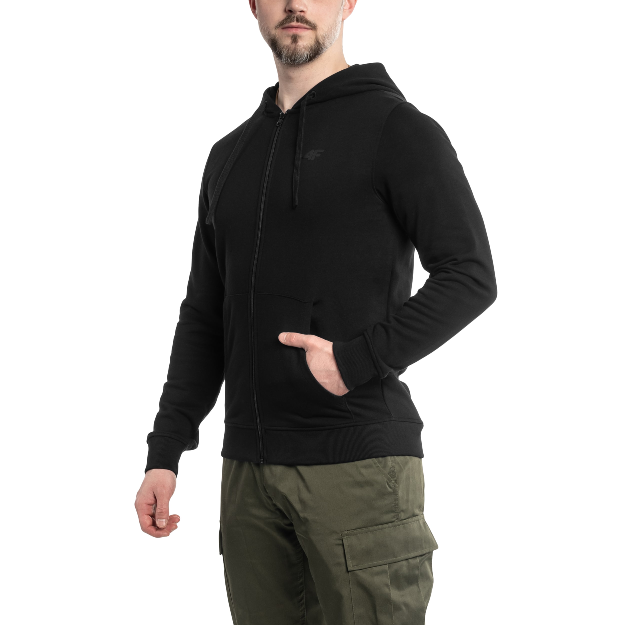 Bluza 4F TSWSM0951 - Głęboka Czerń