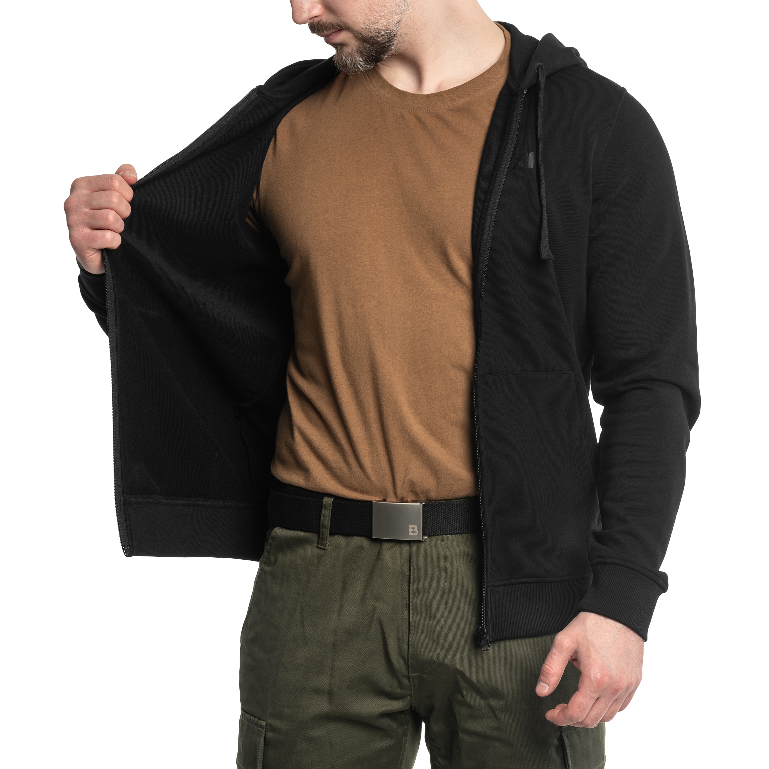 Bluza 4F TSWSM0951 - Głęboka Czerń