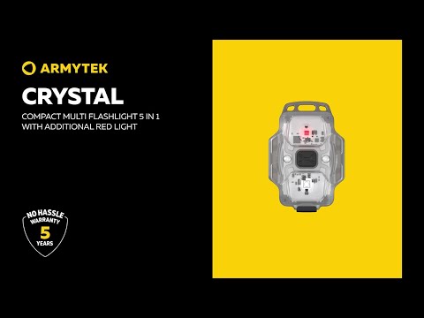Latarka Armytek Crystal Grey 5w1 - 150 lumenów