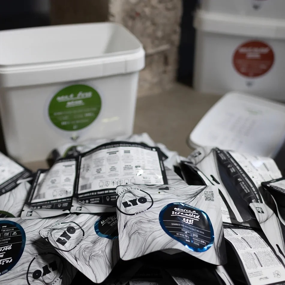 Сублімовані продукти LYOFOOD 14-денний продуктовий пакет - вегетаріанський