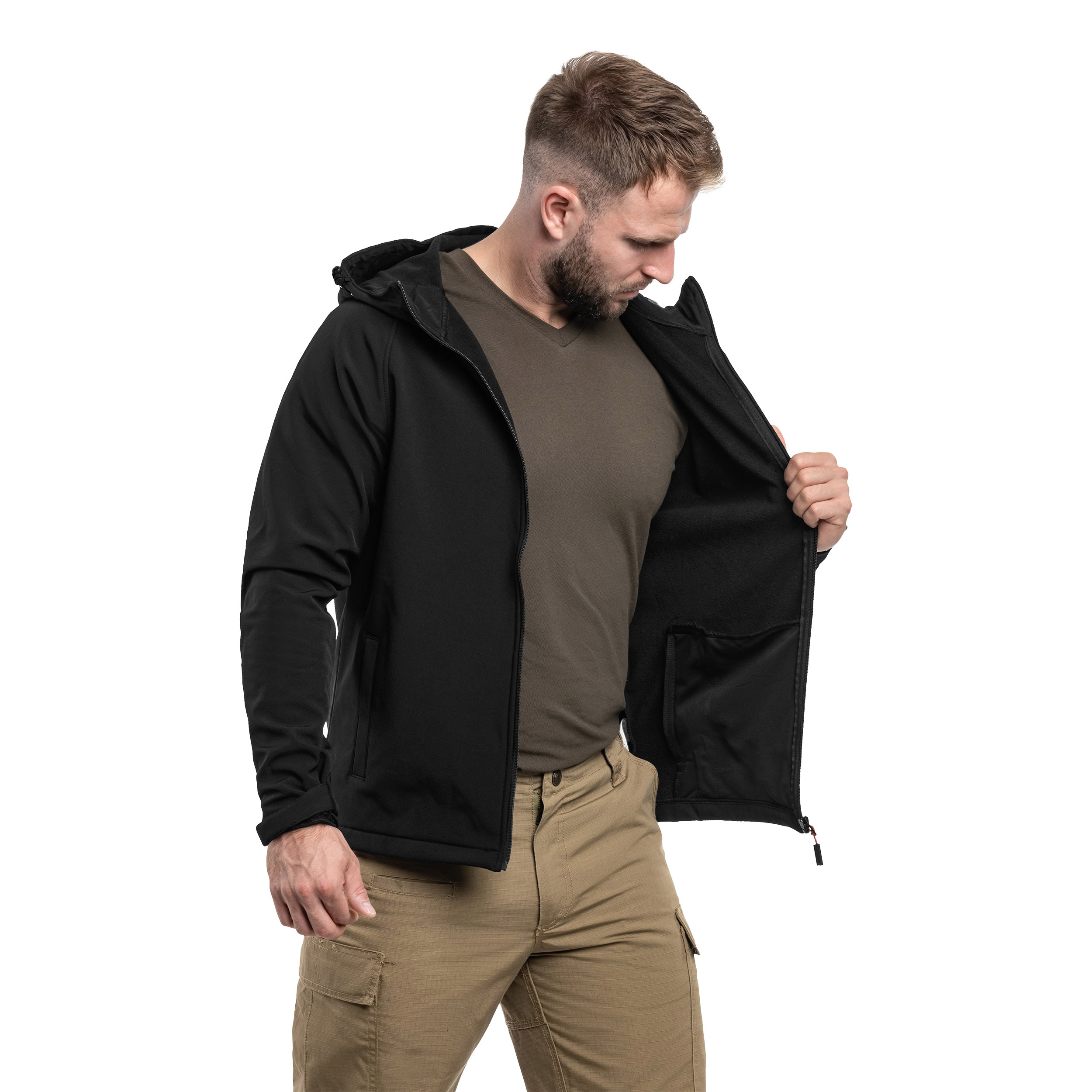 Kurtka Hi-Tec Softshell Neti II - Black