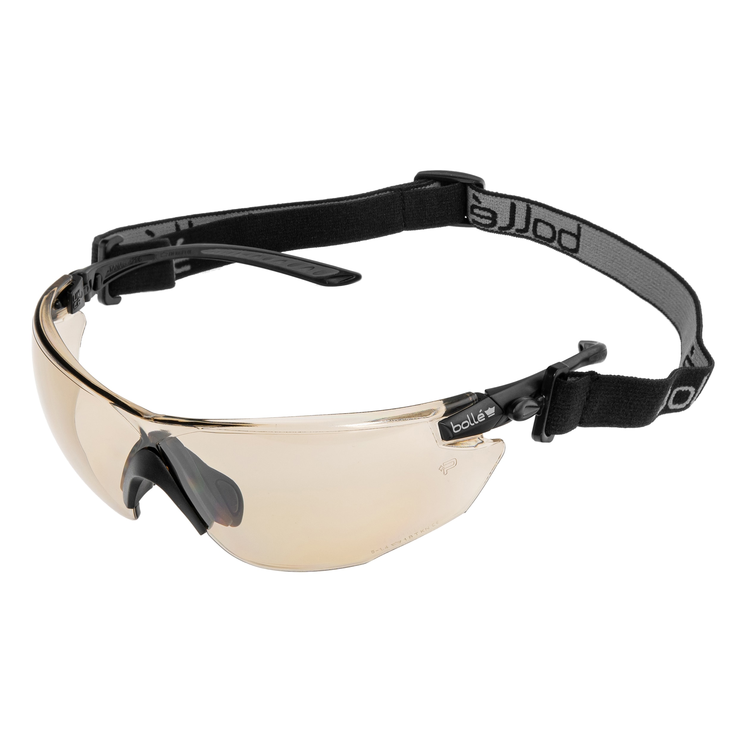 Okulary taktyczne Bolle Combat Kit Black