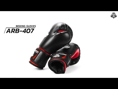 Боксерські рукавиці DBX Bushido ARB-407 - Чорні/Червоні
