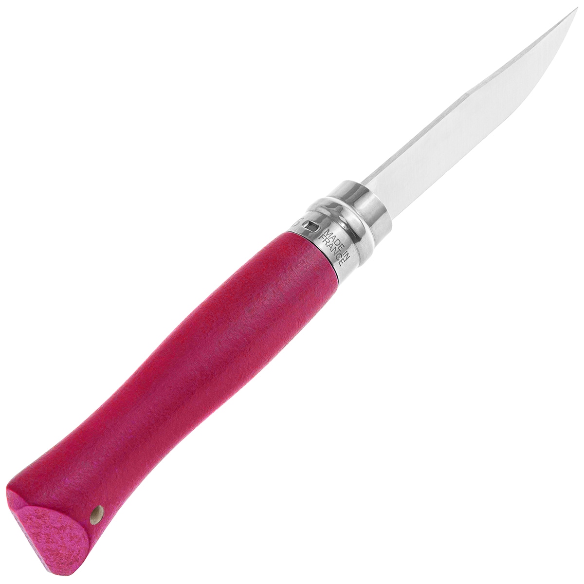 Nóż składany Opinel No.6 Colorama Inox - Strawberry
