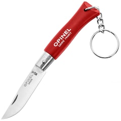 Складаний ніж Opinel No.4 Colorama Inox Брелок - Red