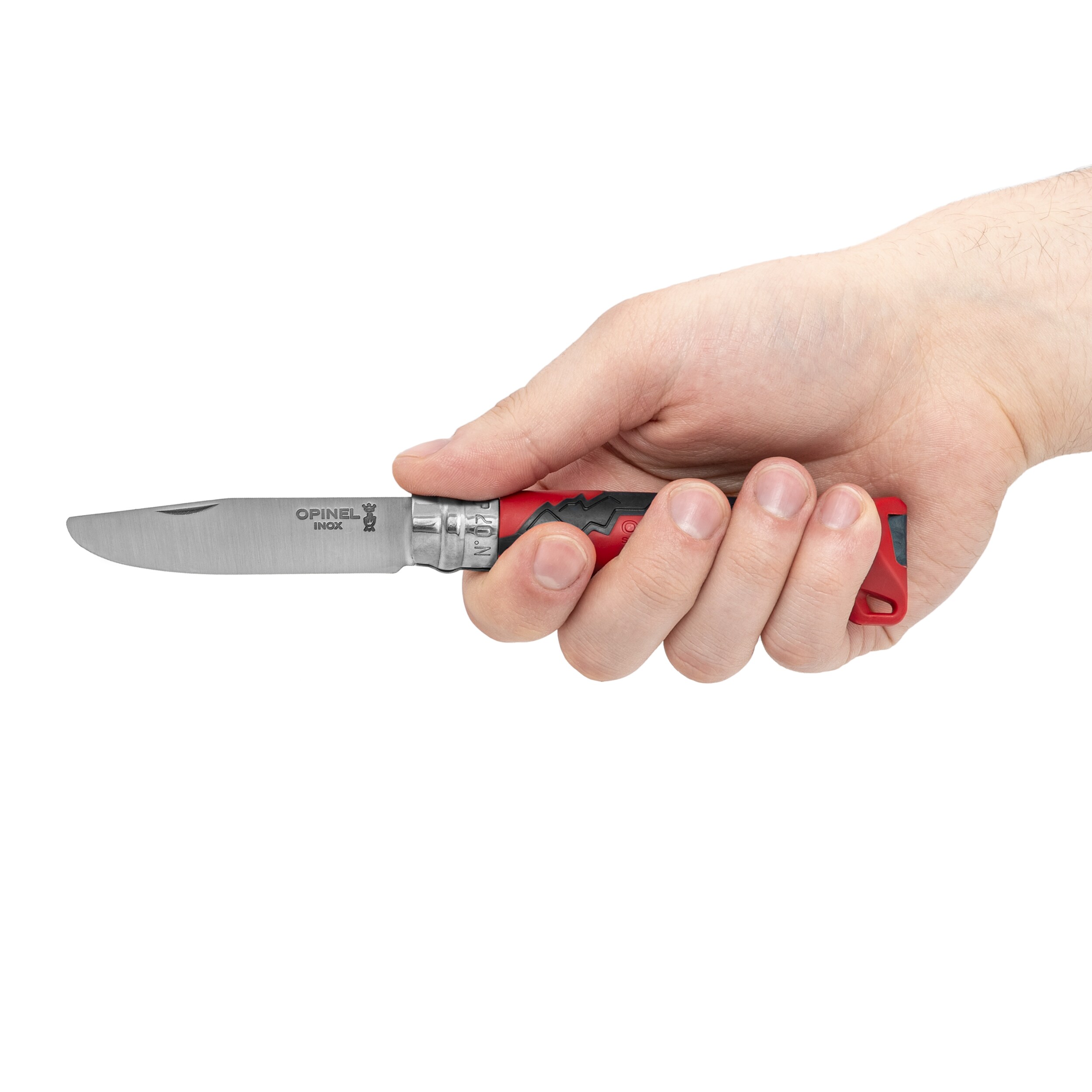 Nóż składany Opinel No.07 Outdoor Junior - Red