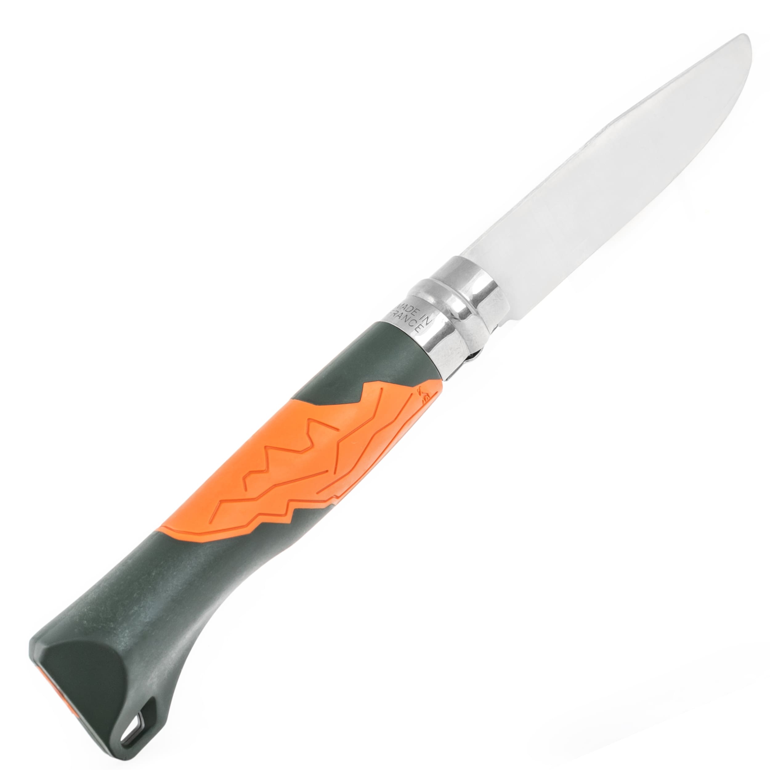 Opinel No.07 Outdoor Junior Folding Knife - Khaki/Orange