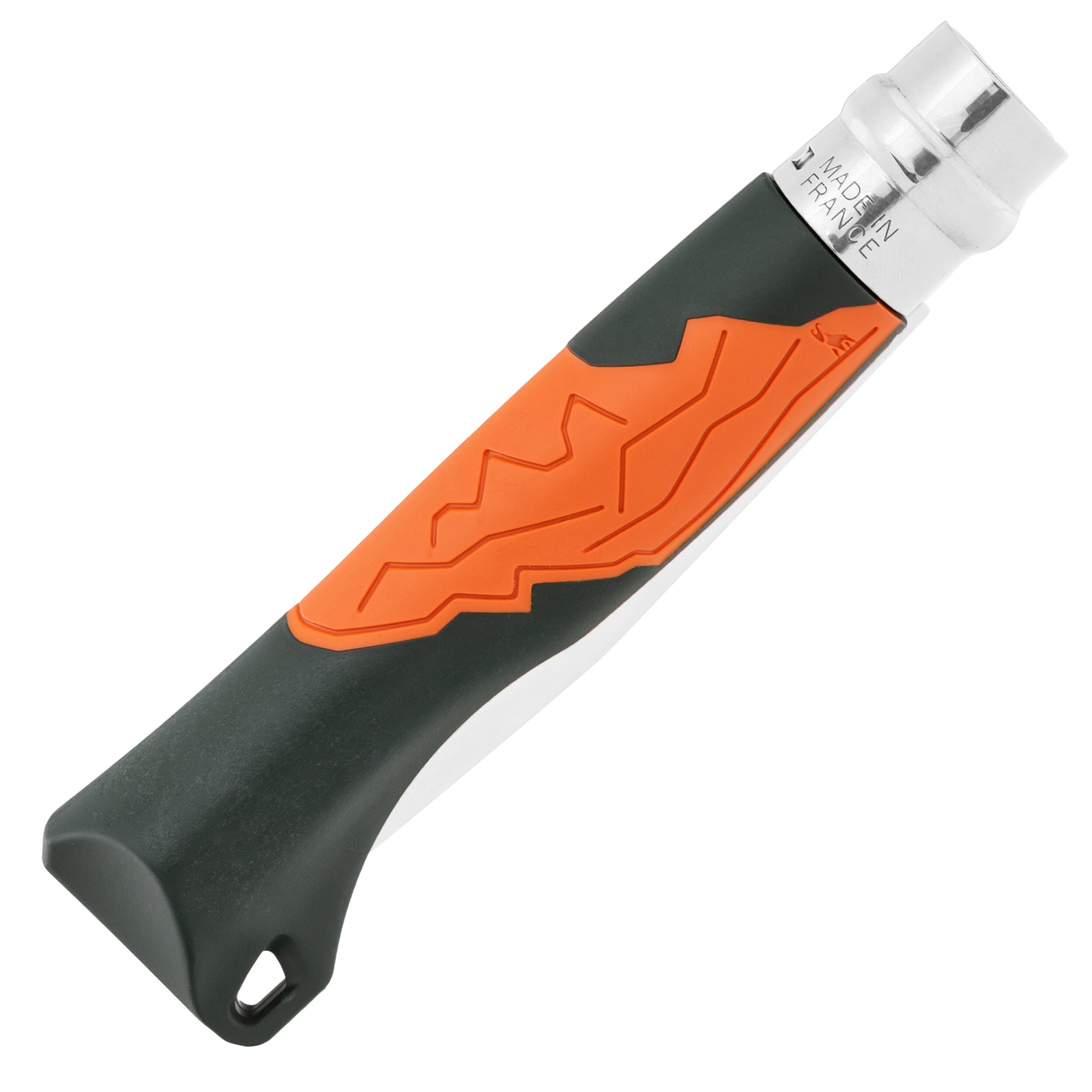 Opinel No.07 Outdoor Junior Folding Knife - Khaki/Orange