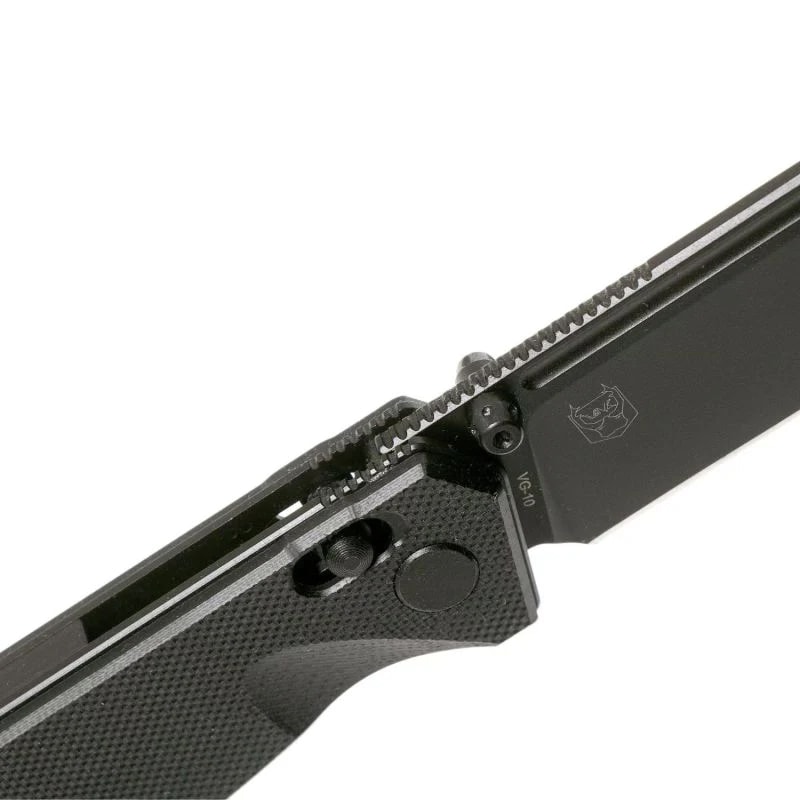 Nóż składany Real Steel Huginn VG-10 G10 - Full Black