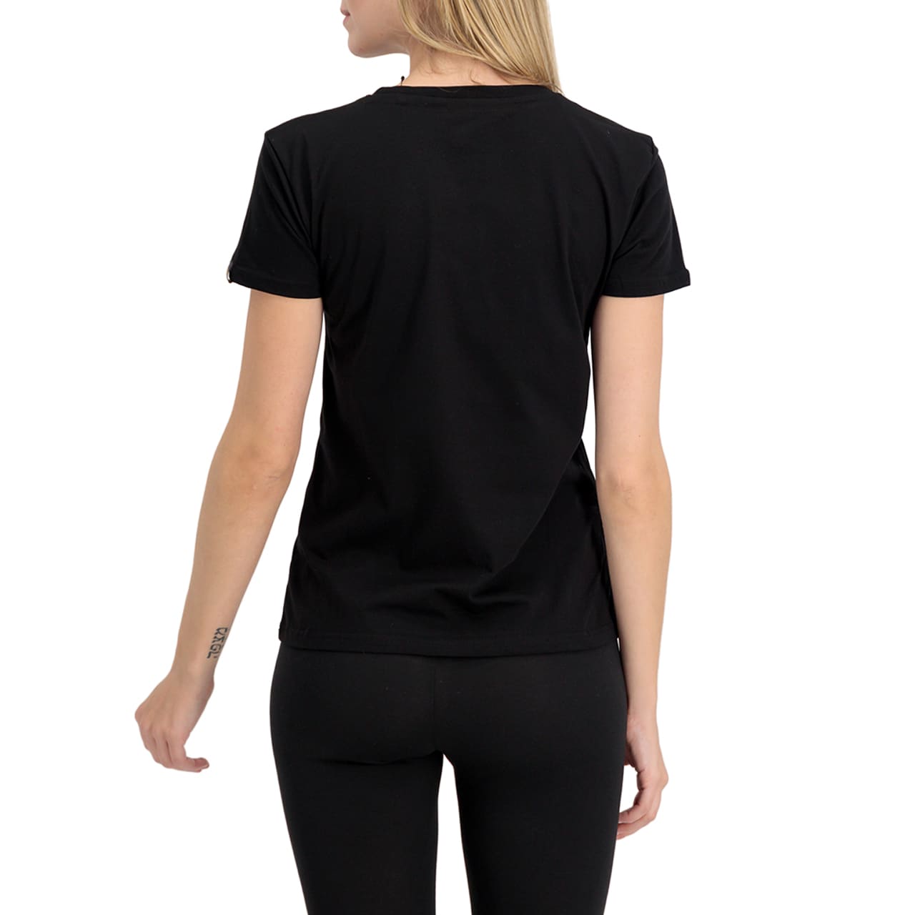 Koszulka T-Shirt damska Alpha Industries New Basic - Black