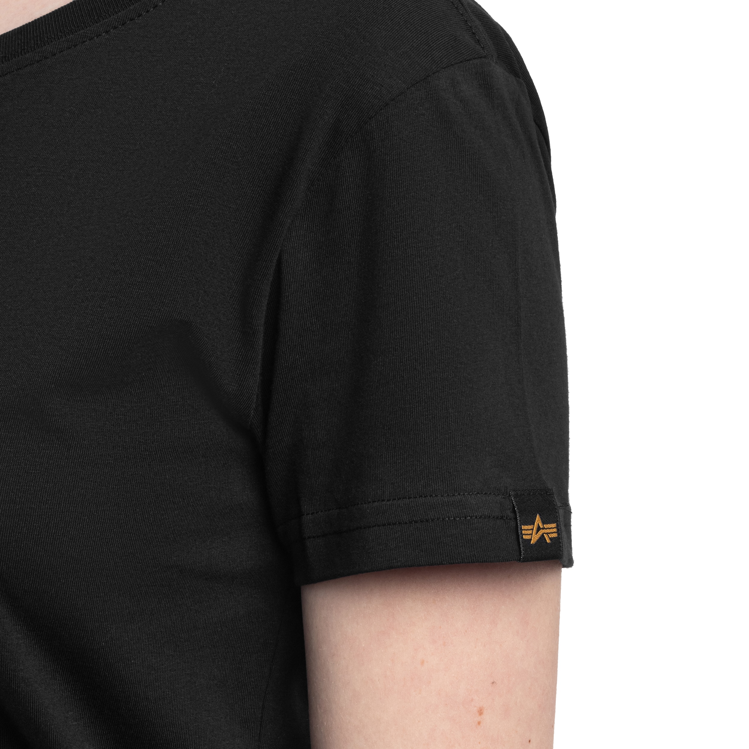 Koszulka T-Shirt damska Alpha Industries New Basic - Black