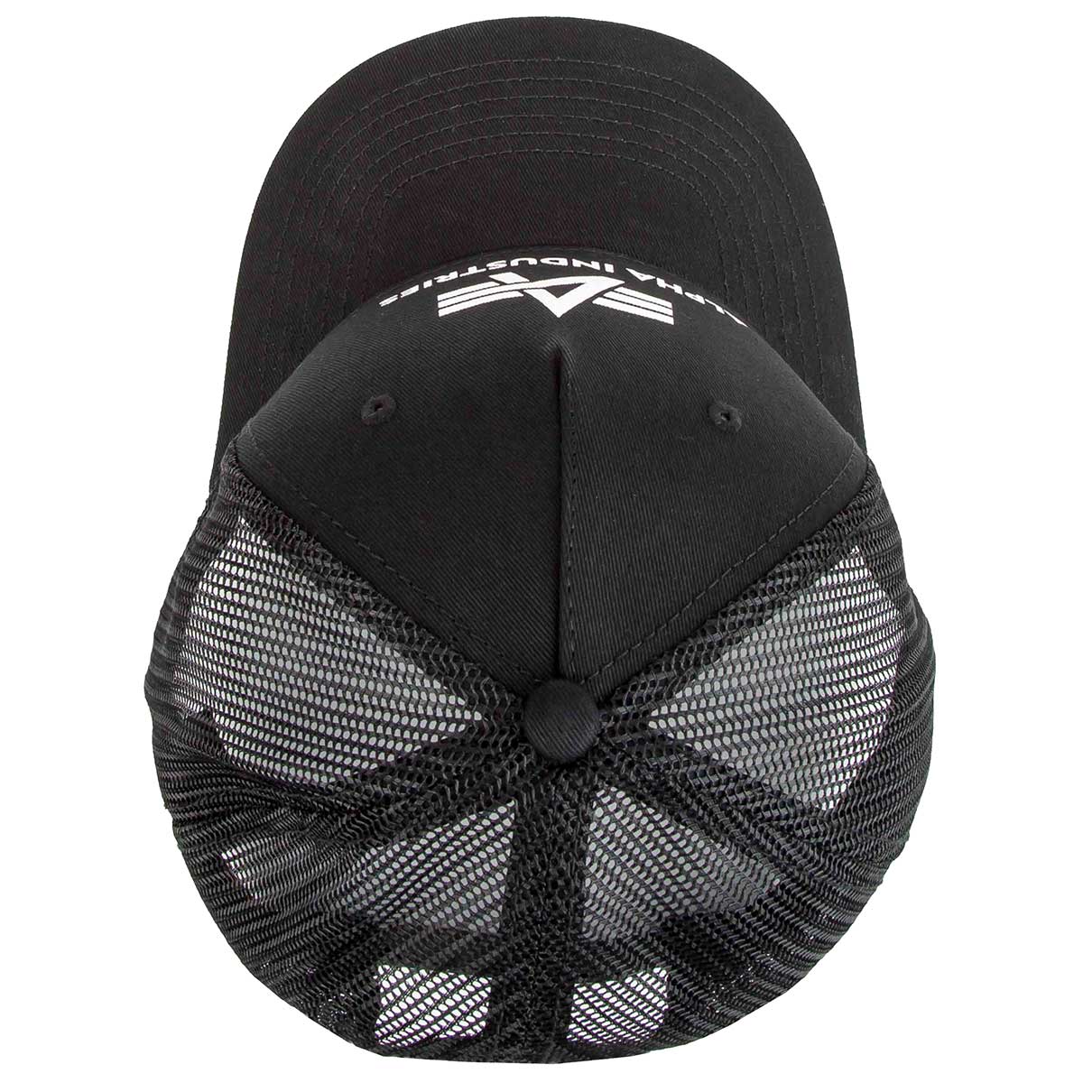 Czapka z daszkiem Alpha Industries Basic Trucker Cap - Black