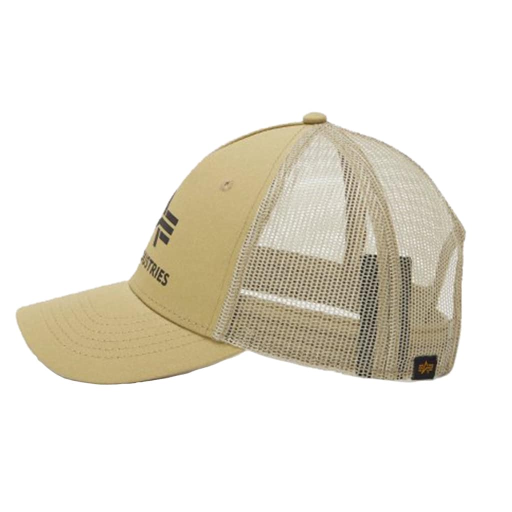 Czapka z daszkiem Alpha Industries Basic Trucker Cap - Sand