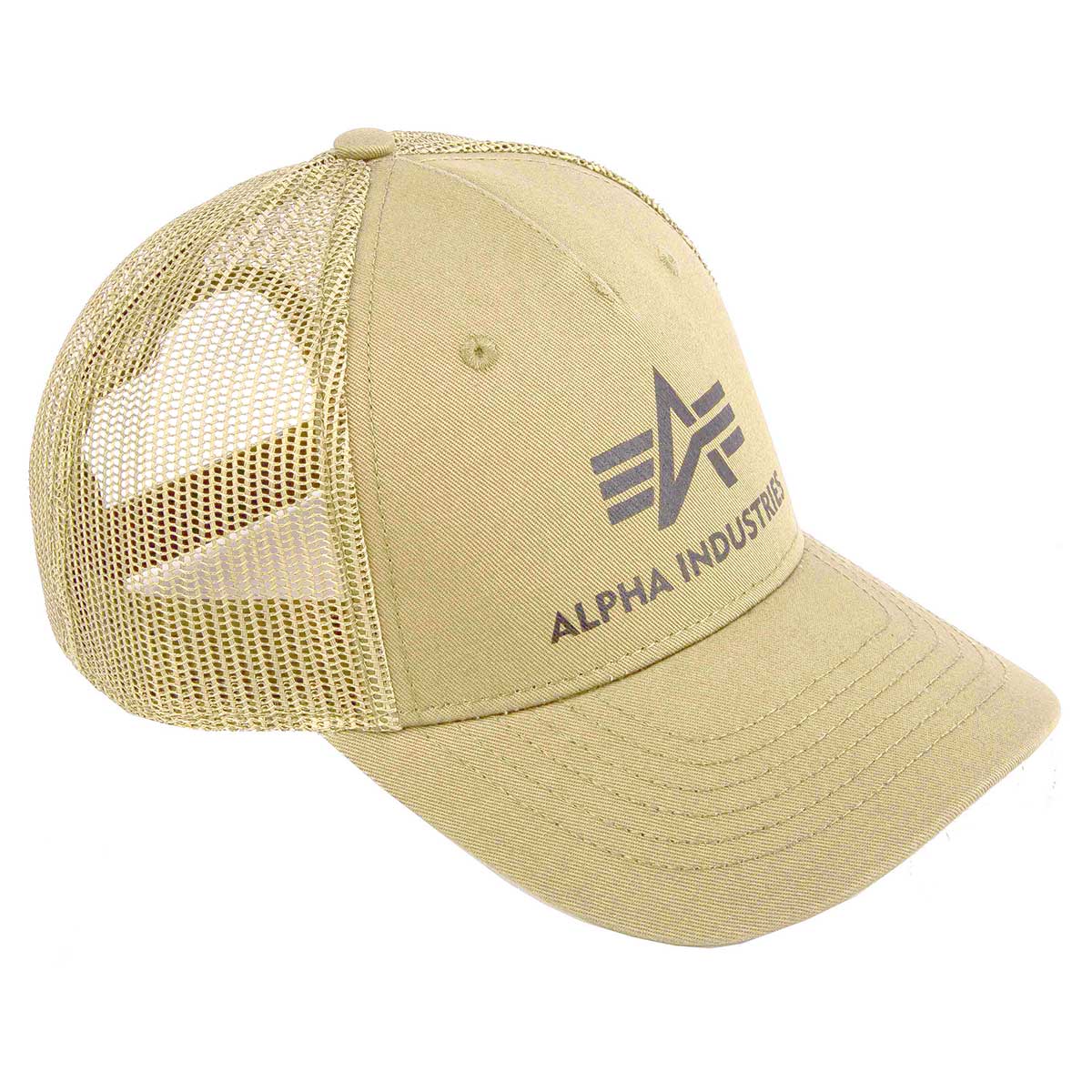 Czapka z daszkiem Alpha Industries Basic Trucker Cap - Sand