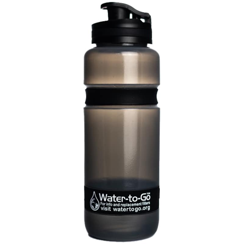 Пляшка з фільтром Water-to-Go Active 600 мл - чорна