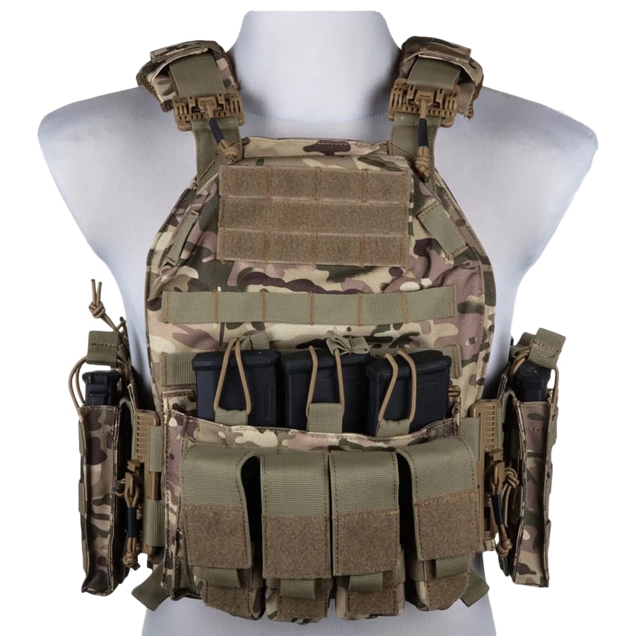 Kamizelka taktyczna GFC Tactical Plate Carrier 8944-1 - Arid MC Camo