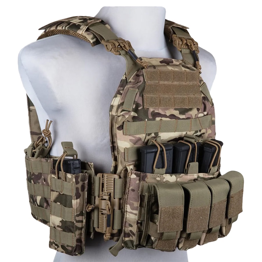 Kamizelka taktyczna GFC Tactical Plate Carrier 8944-1 - Arid MC Camo