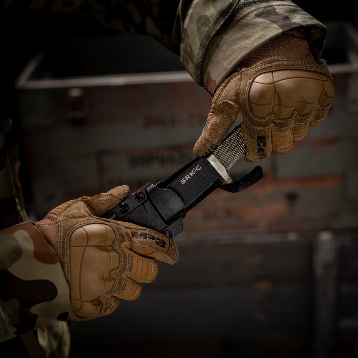 Ніж Cold Steel SRK Compact SK-5 - Dark Earth