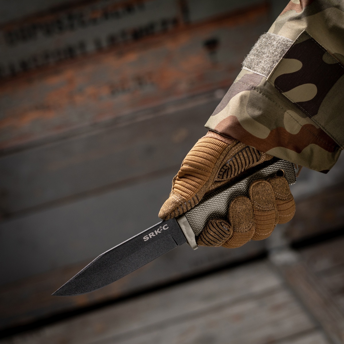 Ніж Cold Steel SRK Compact SK-5 - Dark Earth