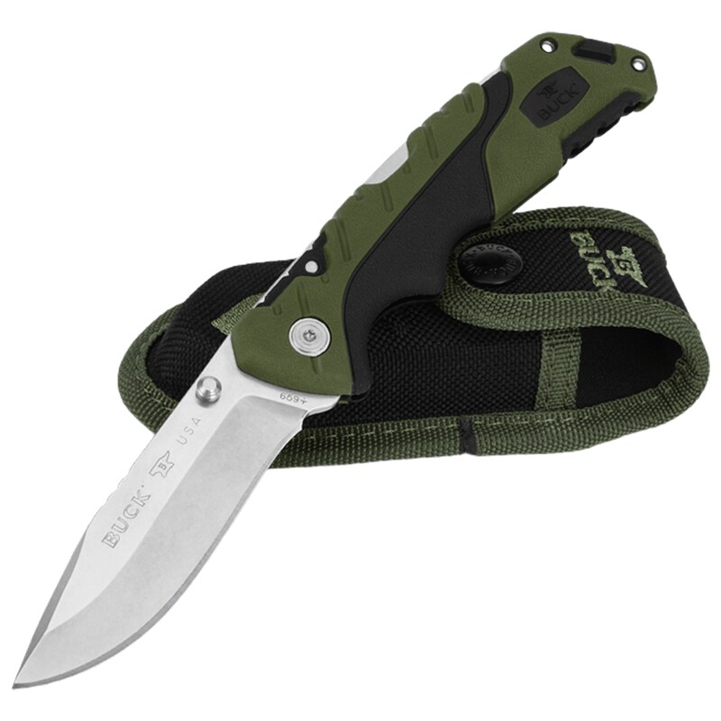 Nóż składany Buck 659 Folding Pursuit Large - Green/Black