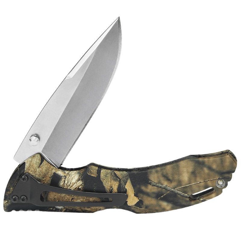 Nóż składany Buck Bantham BHW 286 - Mossy Oak Country Camo