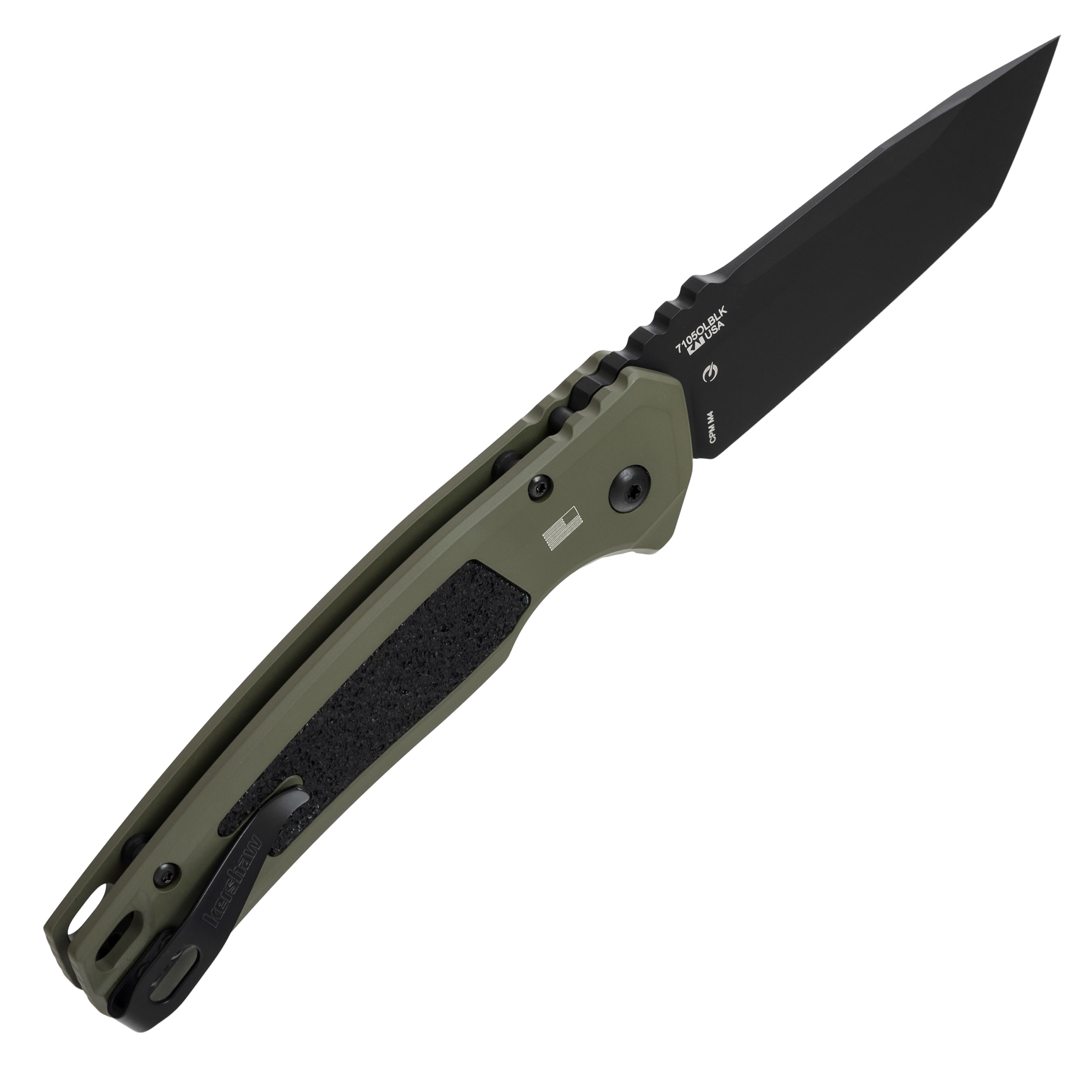 Nóż sprężynowy Kershaw Launch 16 - Olive/Black