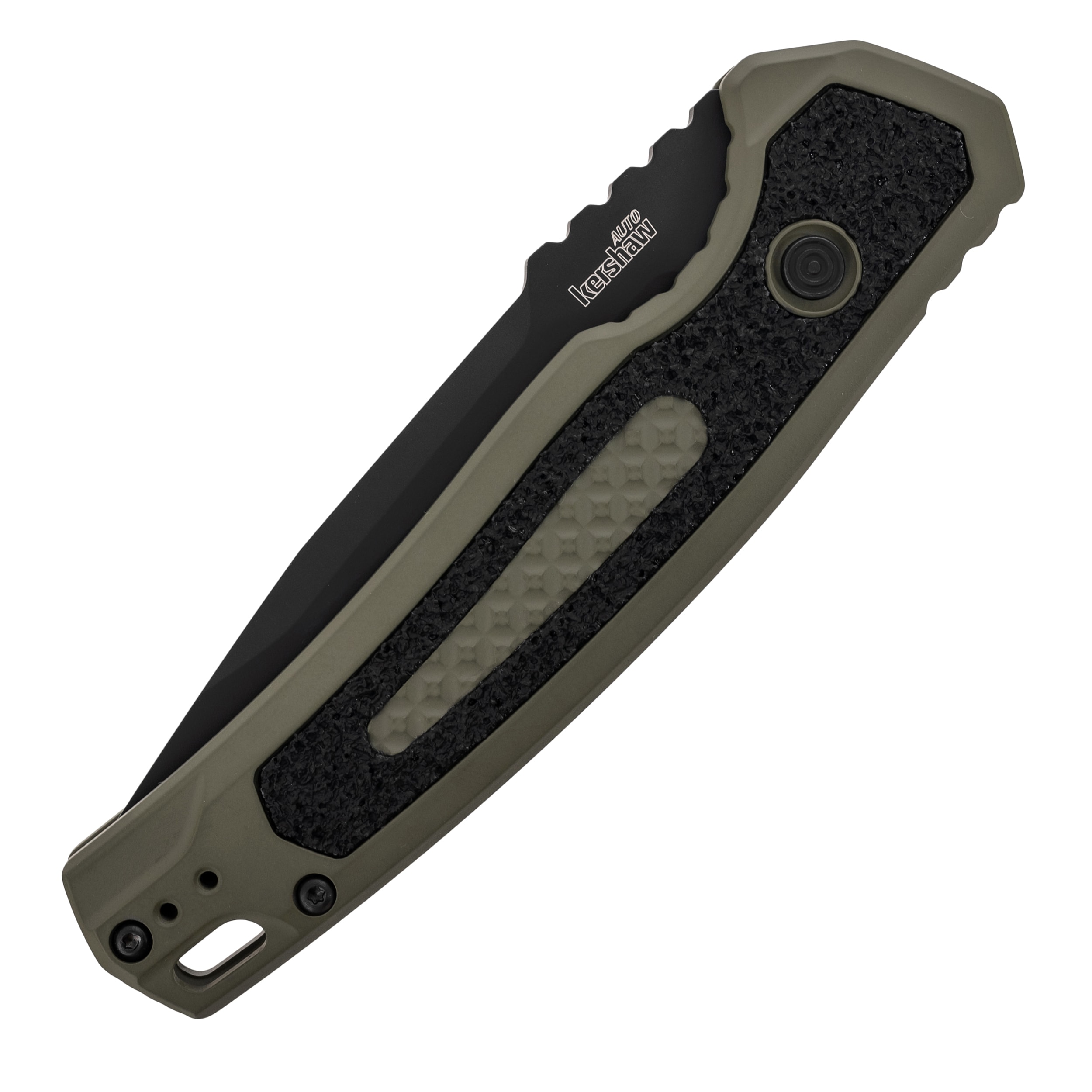 Nóż sprężynowy Kershaw Launch 16 - Olive/Black