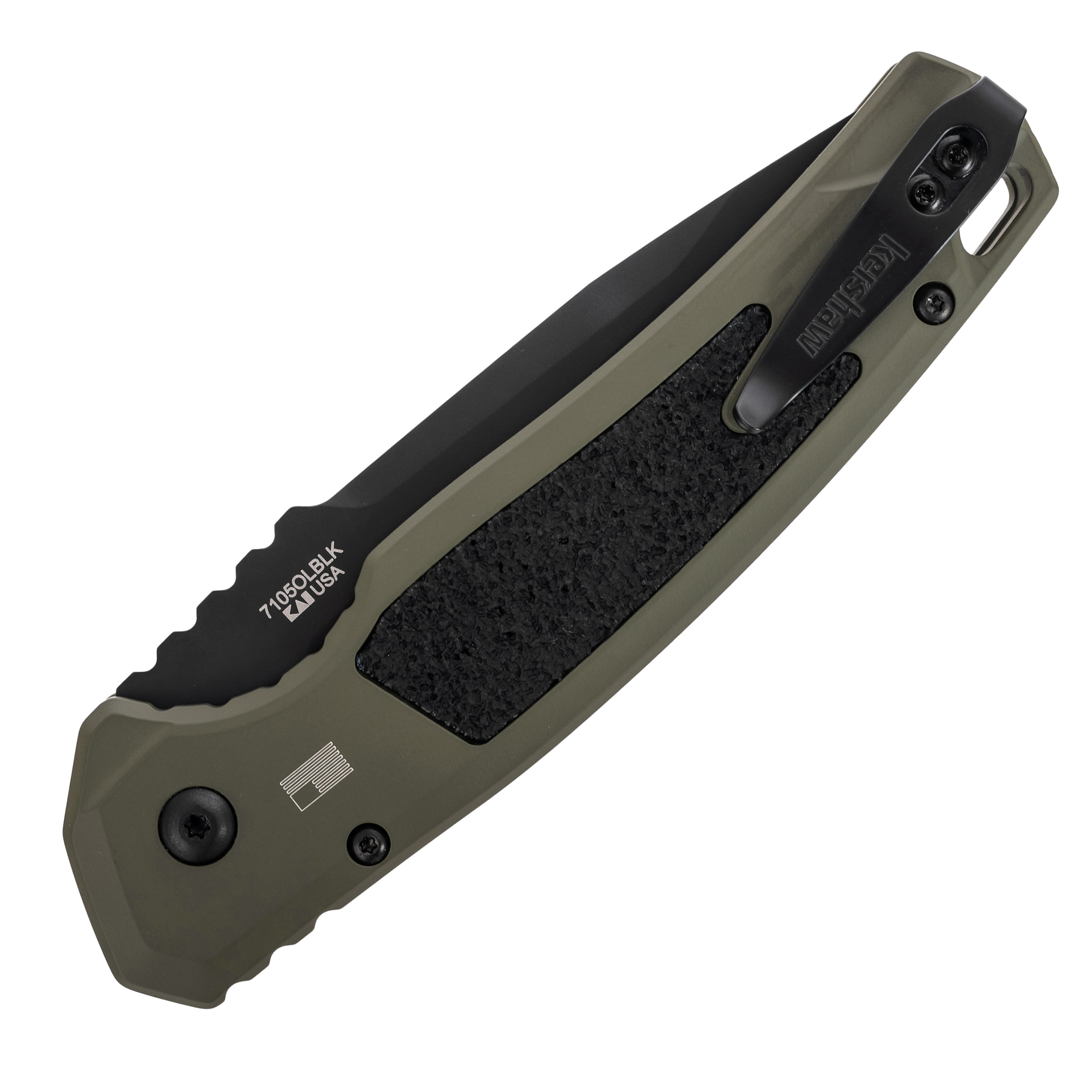 Nóż sprężynowy Kershaw Launch 16 - Olive/Black