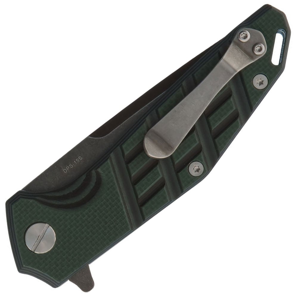 Nóż składany Womsi Falke S90V G10 - Dark Green