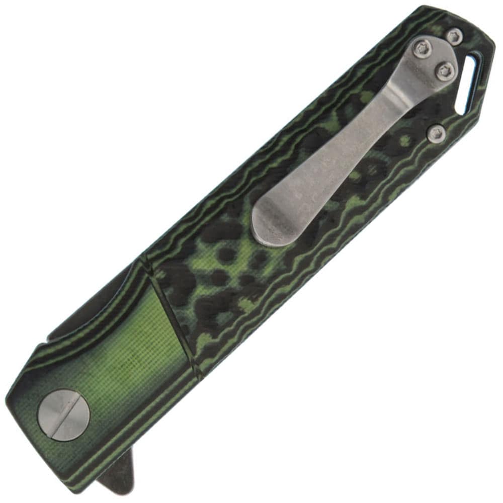Nóż składany Womsi Wasp S90V G10 - Green/Black