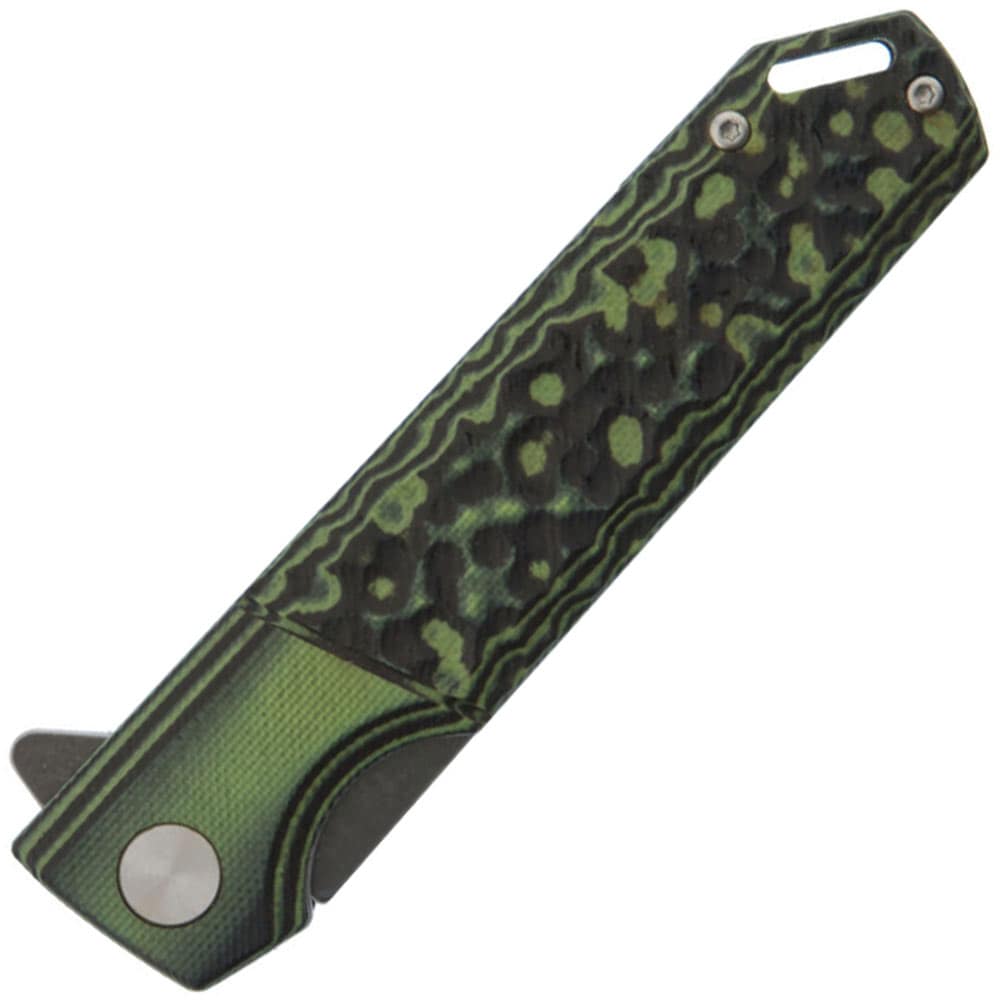 Nóż składany Womsi Wasp S90V G10 - Green/Black
