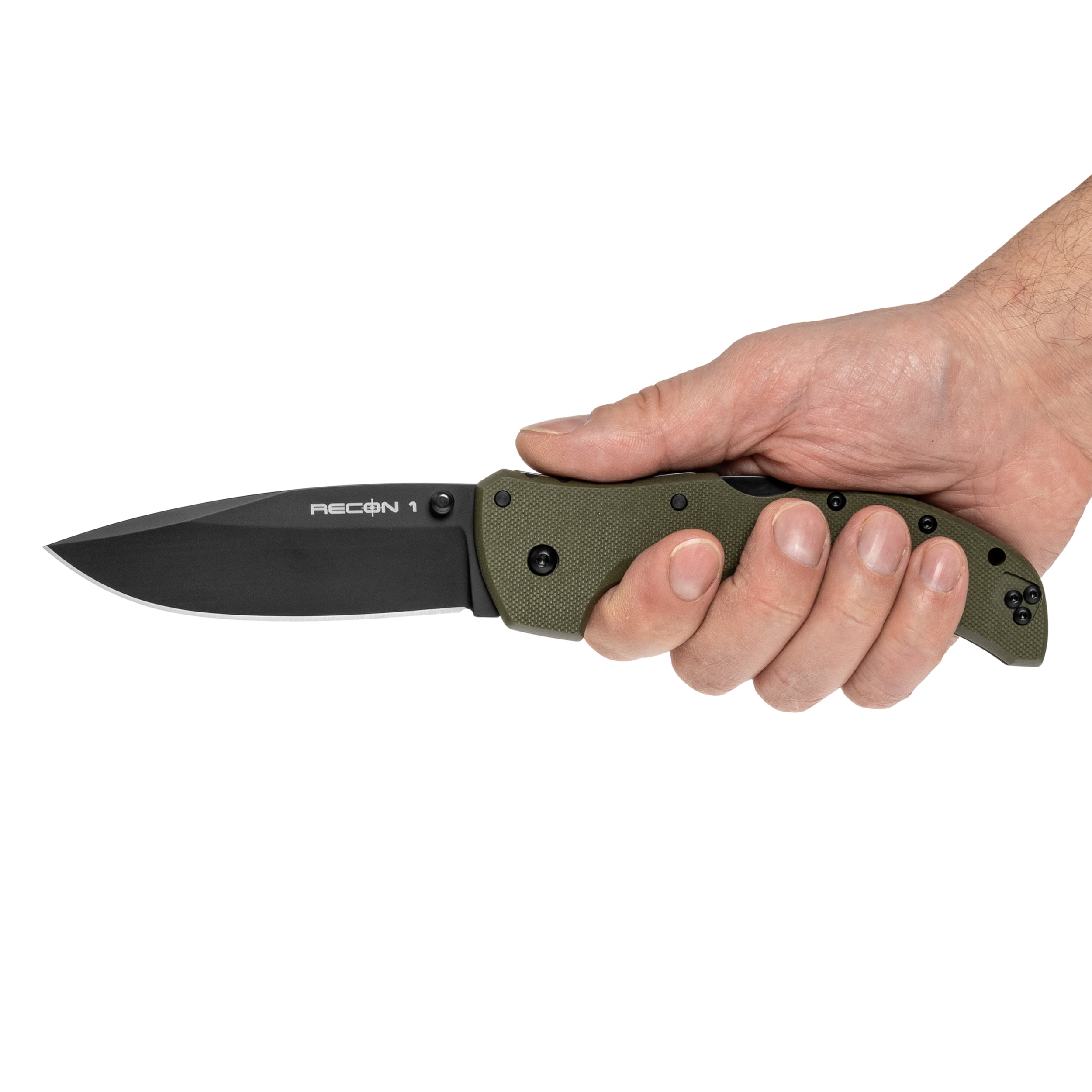 Nóż składany Cold Steel Recon 1 Spear Point S35VN - OD Green