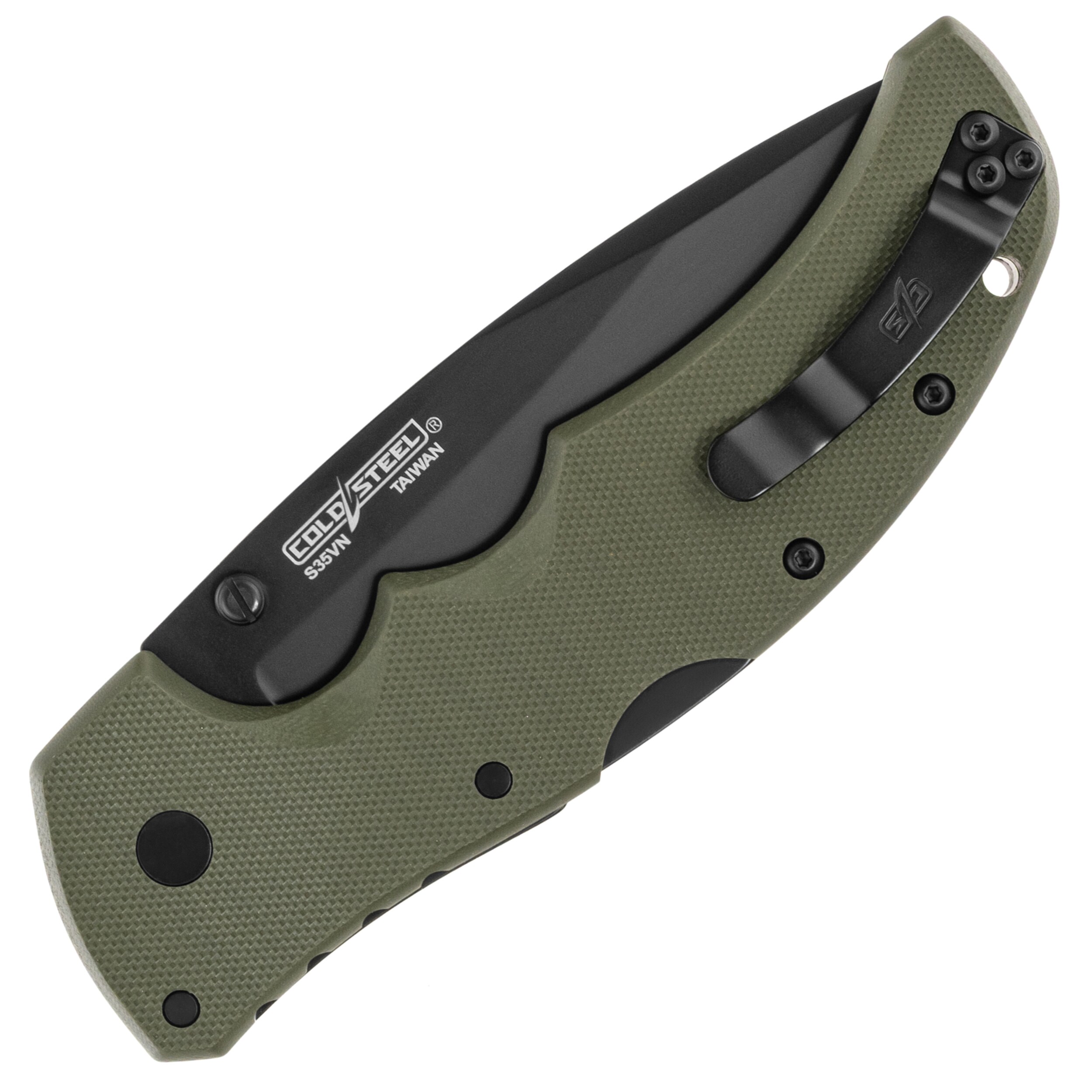Nóż składany Cold Steel Recon 1 Spear Point S35VN - OD Green