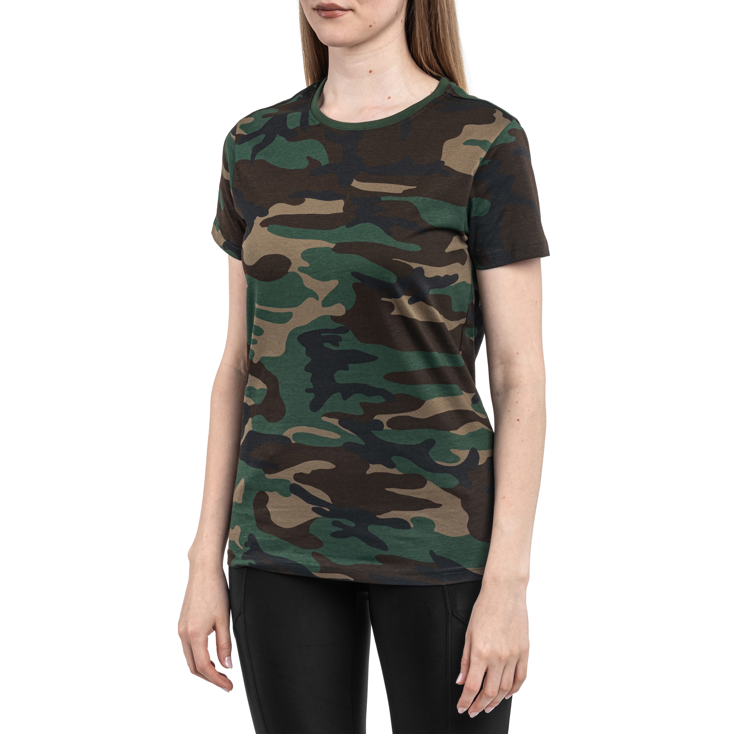 Koszulka T-shirt damska Brandit - Woodland