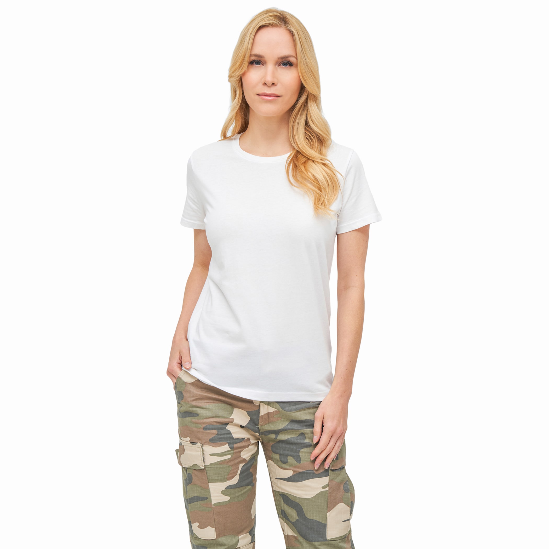 Koszulka T-shirt damska Brandit - White