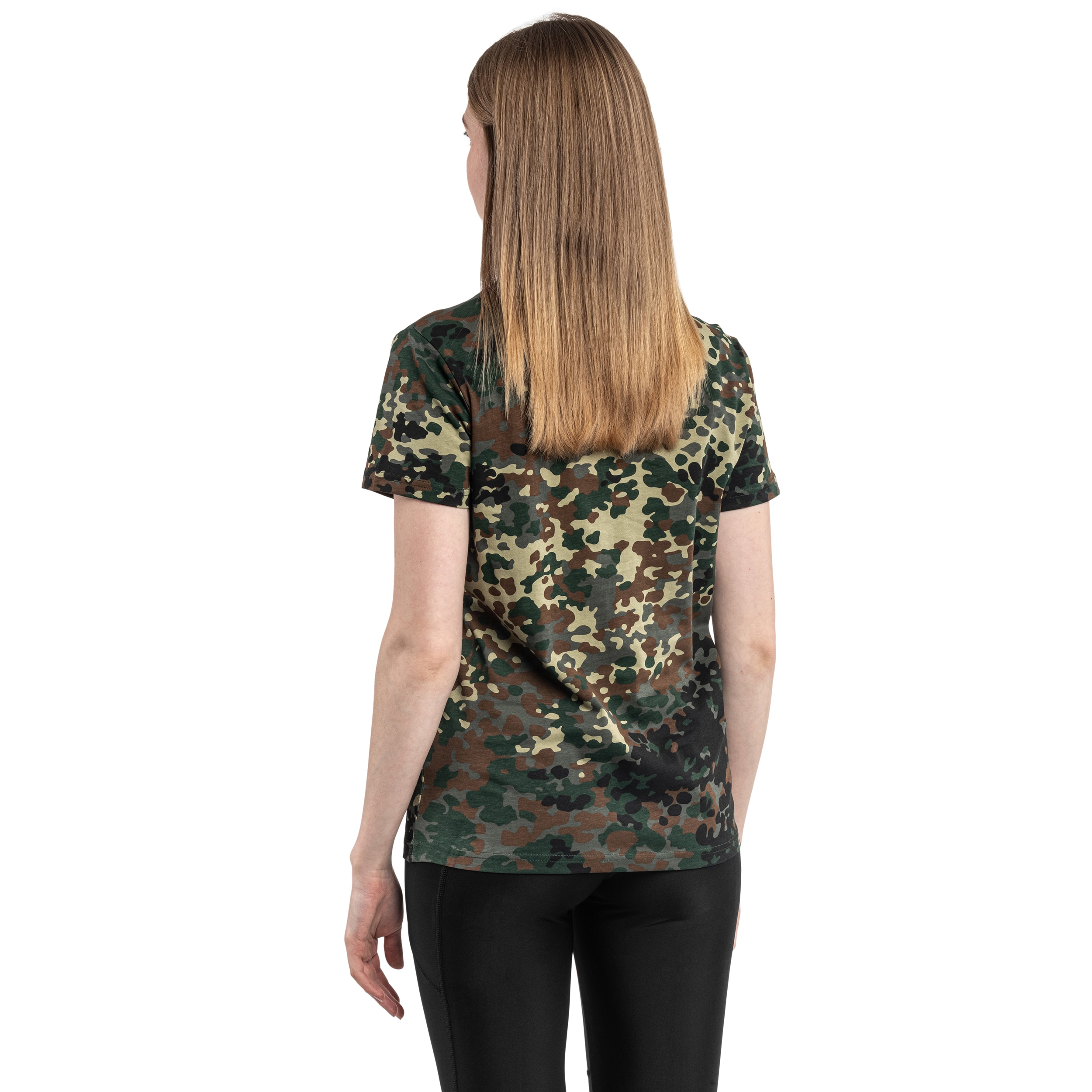 Koszulka T-shirt damska Brandit - Flecktarn