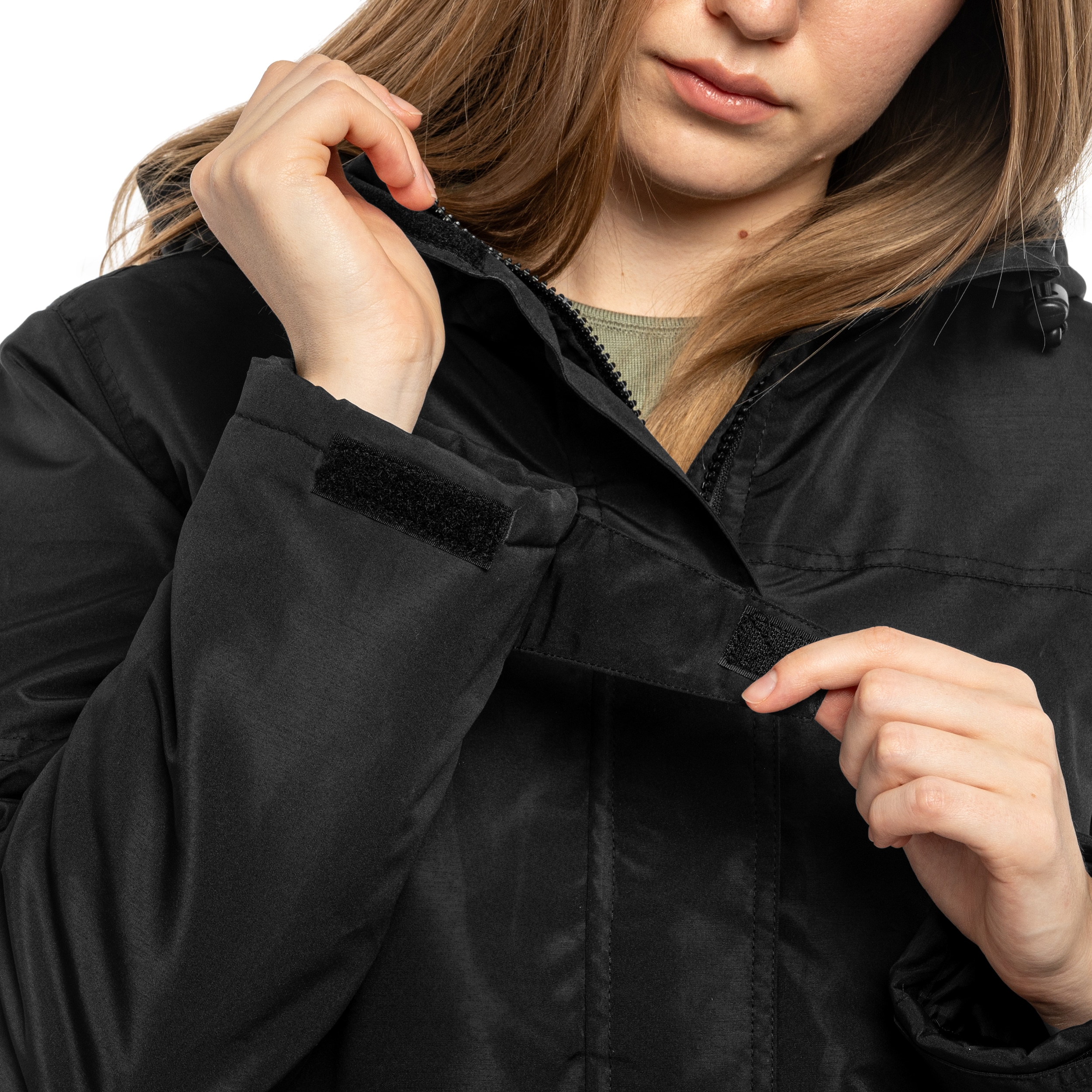 Brandit Windbreaker Frontzip Women's Jacket - Black