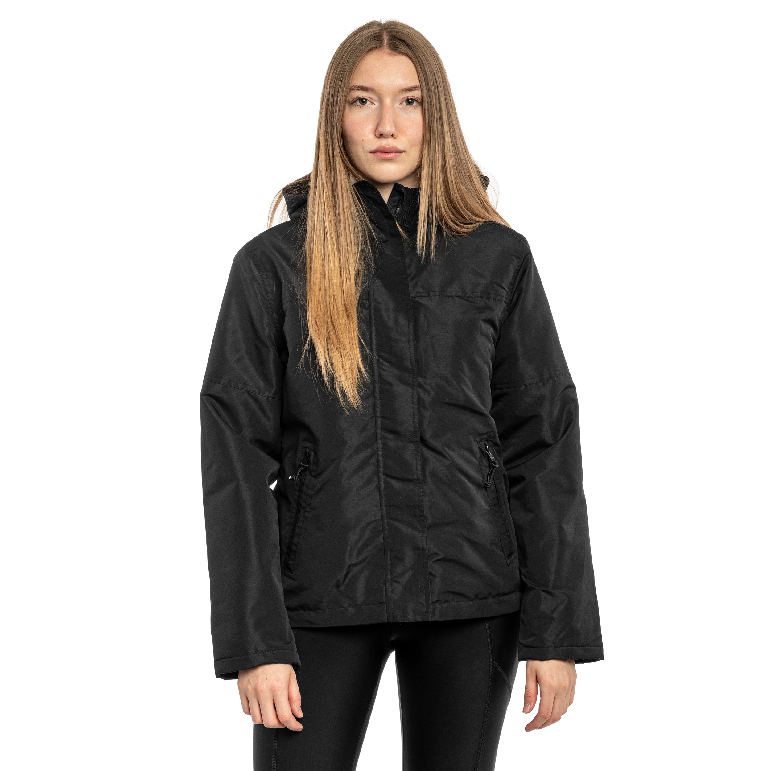 Brandit Windbreaker Frontzip Women's Jacket - Black