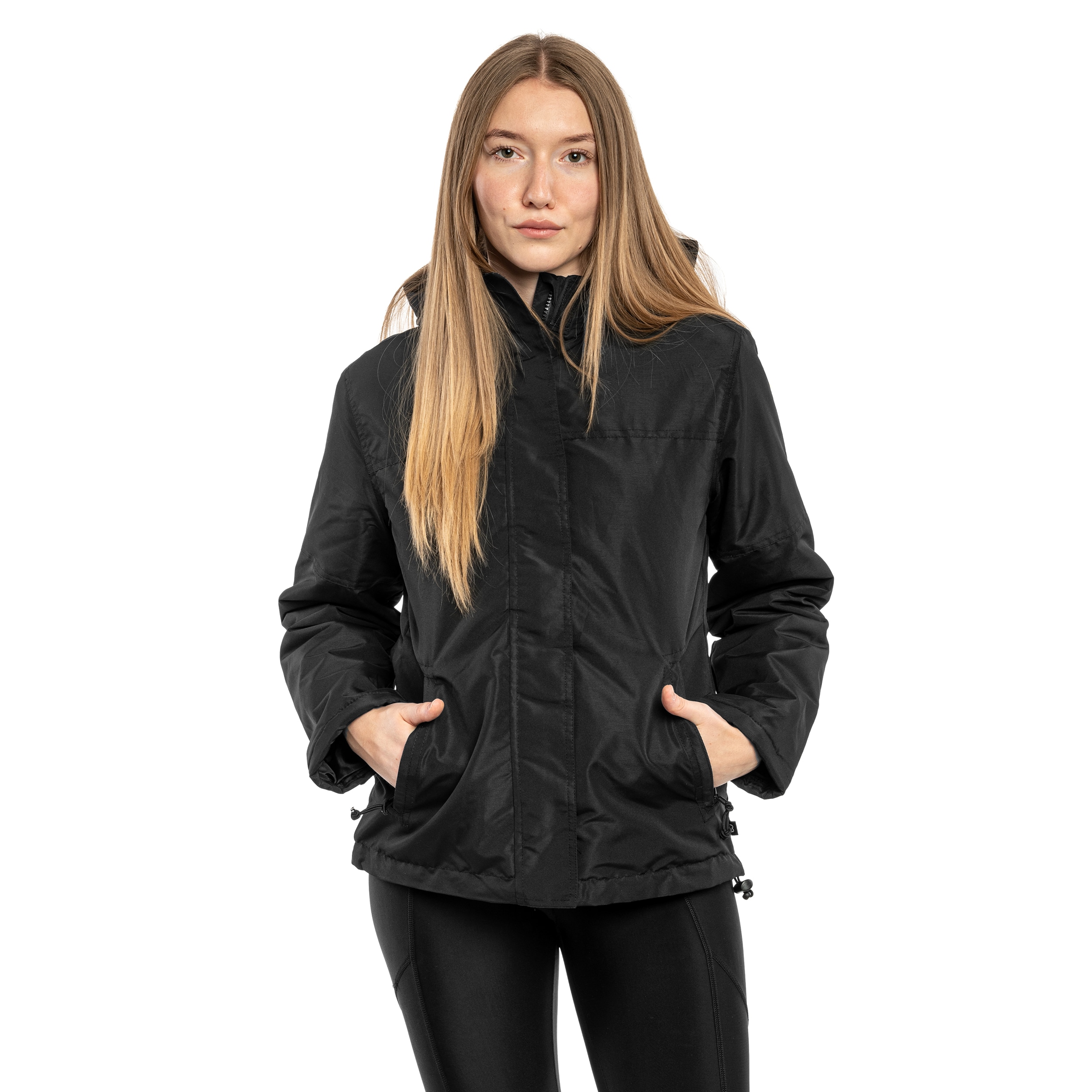 Brandit Windbreaker Frontzip Women's Jacket - Black