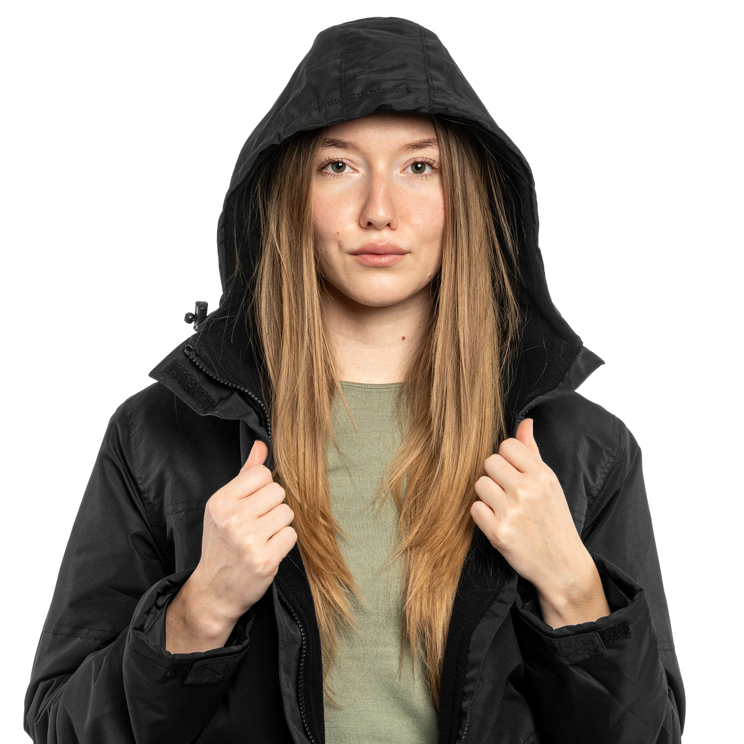Brandit Windbreaker Frontzip Women's Jacket - Black