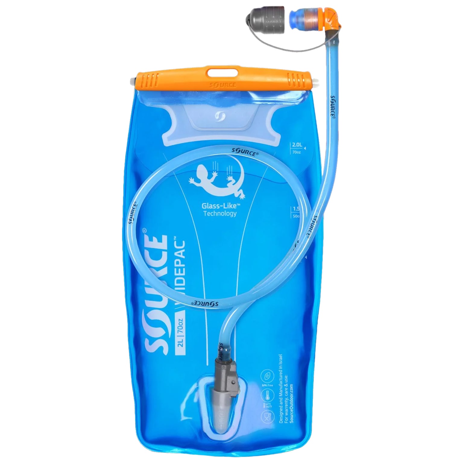 Гідраційний резервуар Source Widepack Premium Kit 2 л - Alpine Blue
