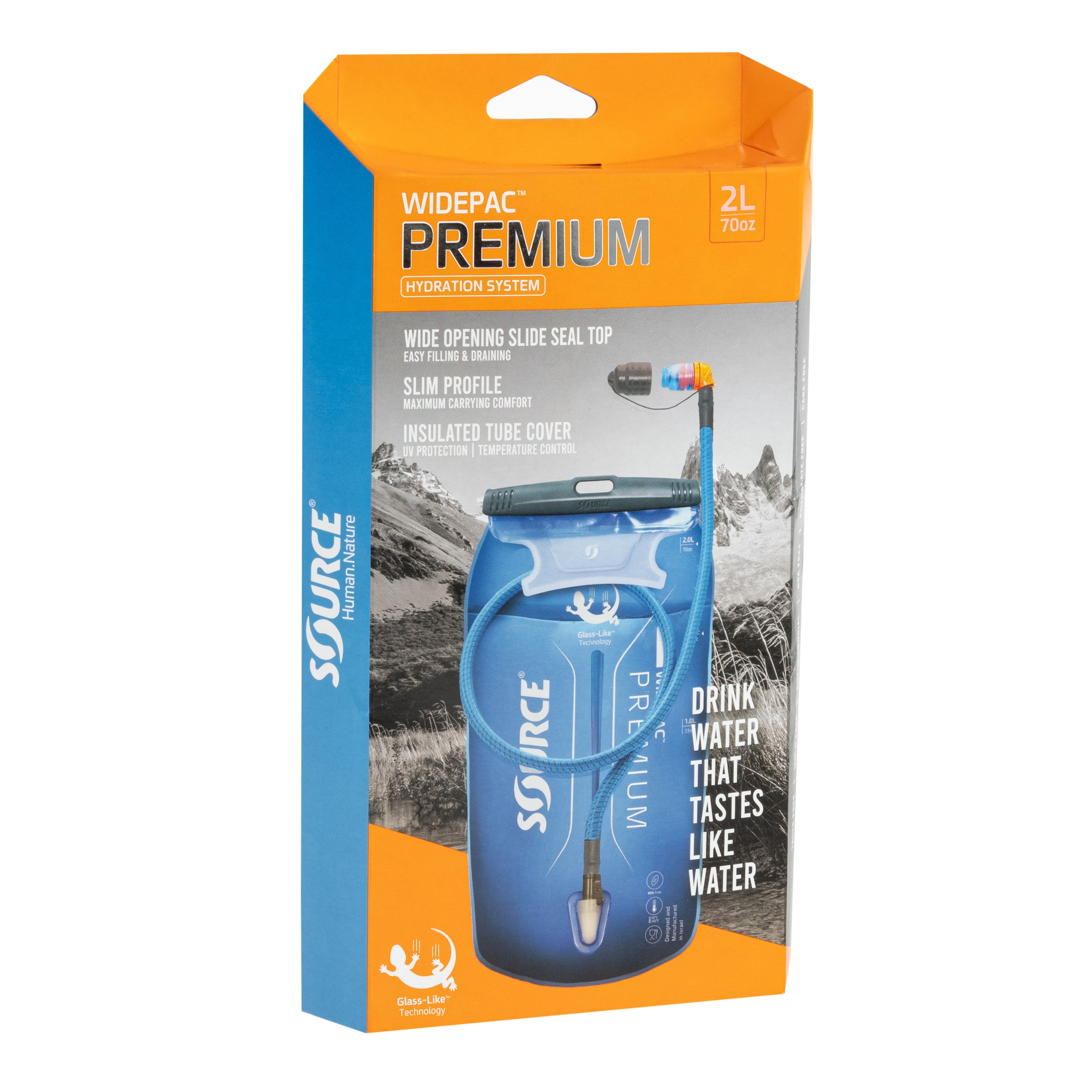 Bukłak Source Widepack Premium Kit 2 l - Alpine Blue