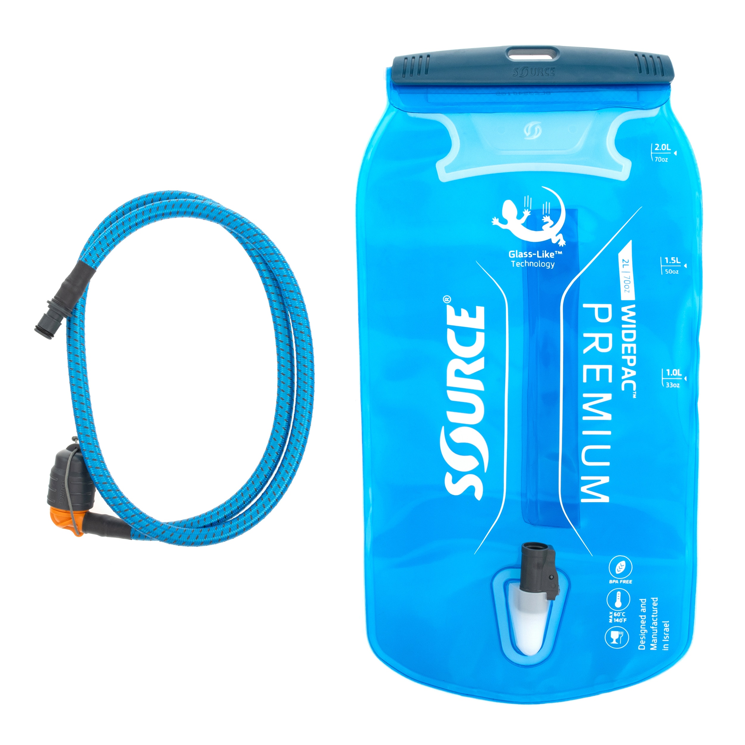 Bukłak Source Widepack Premium Kit 2 l - Alpine Blue